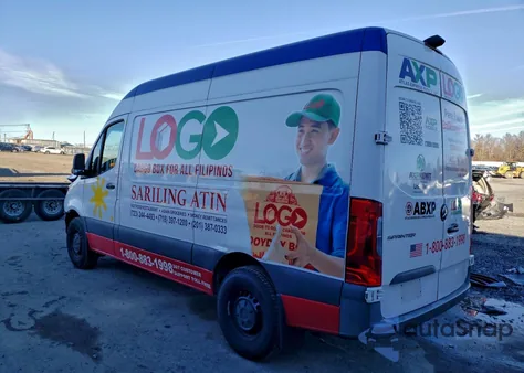 2021 Merz Sprinter C from USA, damaged, VIN W1W4DBHY8MT050116